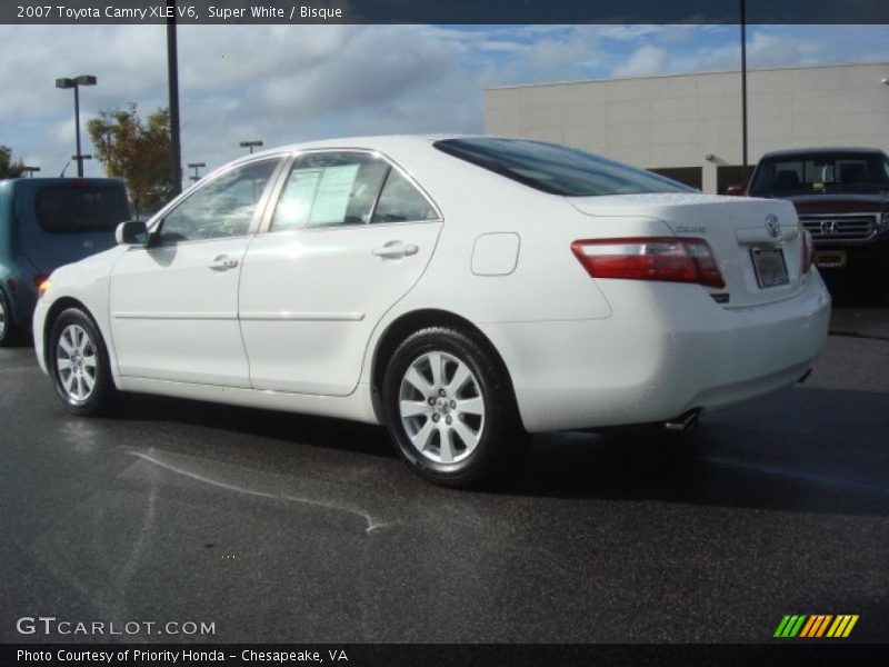 Super White / Bisque 2007 Toyota Camry XLE V6