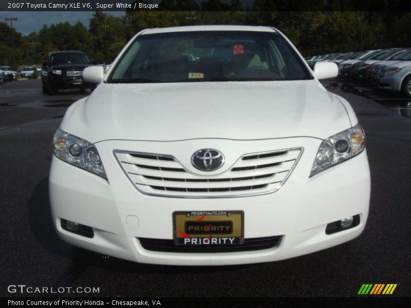 Super White / Bisque 2007 Toyota Camry XLE V6