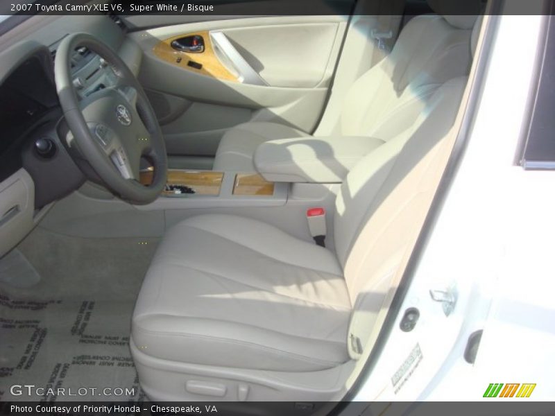 Super White / Bisque 2007 Toyota Camry XLE V6