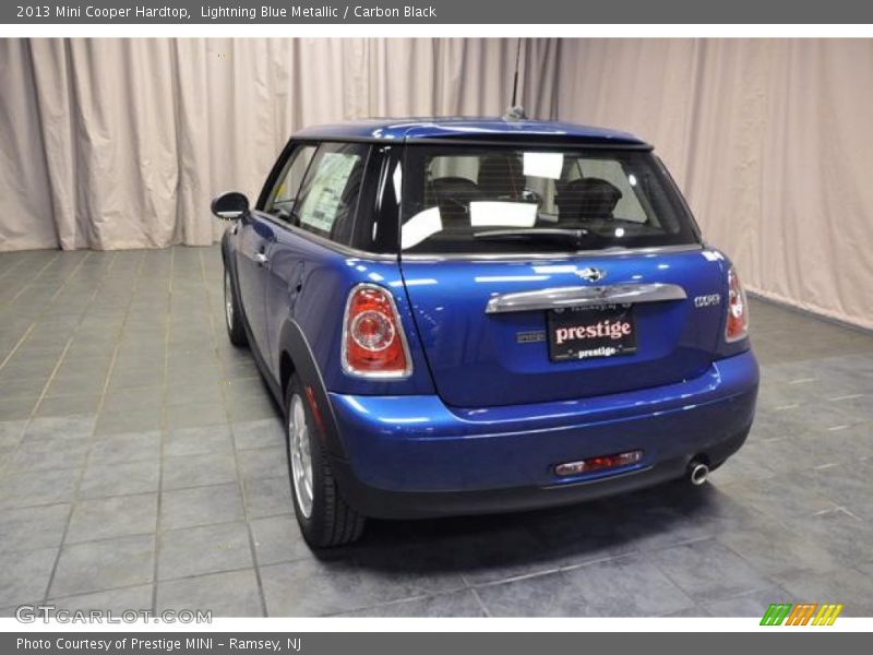 Lightning Blue Metallic / Carbon Black 2013 Mini Cooper Hardtop