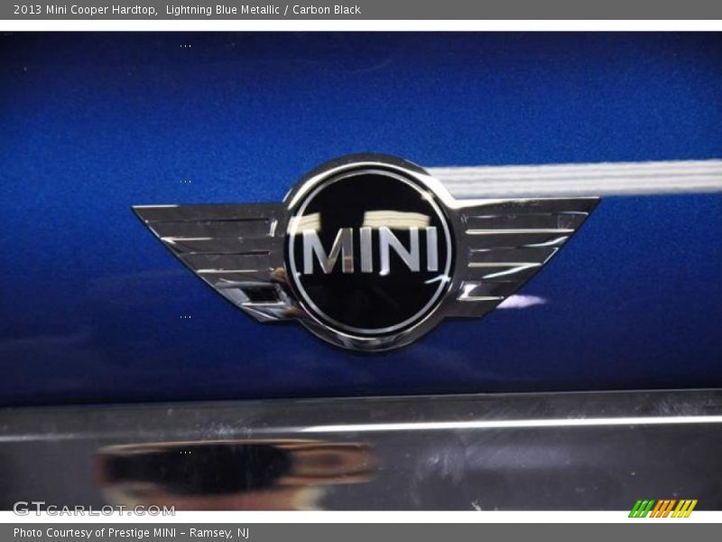 Lightning Blue Metallic / Carbon Black 2013 Mini Cooper Hardtop