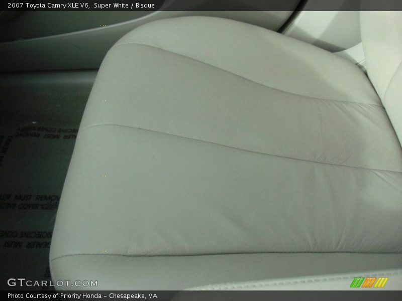 Super White / Bisque 2007 Toyota Camry XLE V6