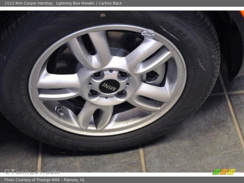 Lightning Blue Metallic / Carbon Black 2013 Mini Cooper Hardtop