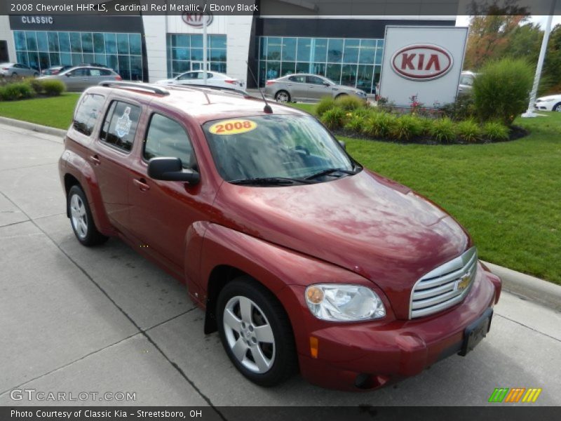 Cardinal Red Metallic / Ebony Black 2008 Chevrolet HHR LS