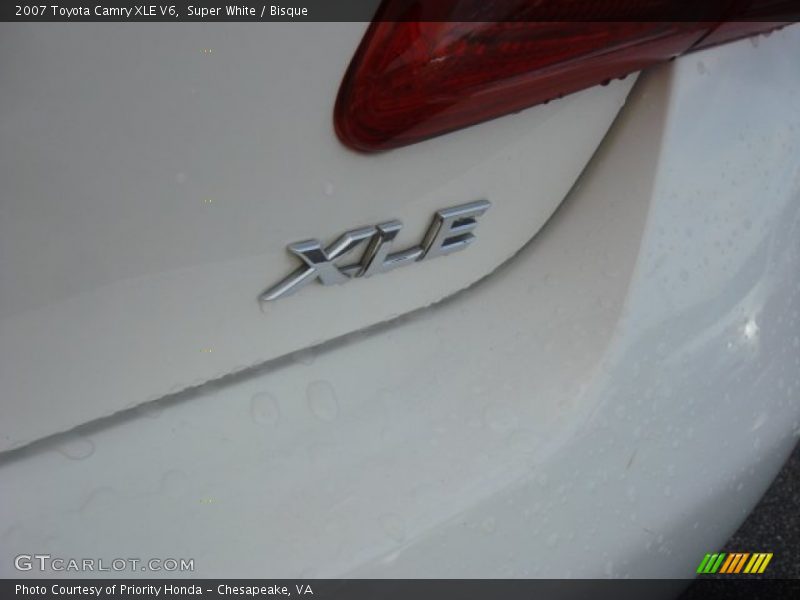 Super White / Bisque 2007 Toyota Camry XLE V6