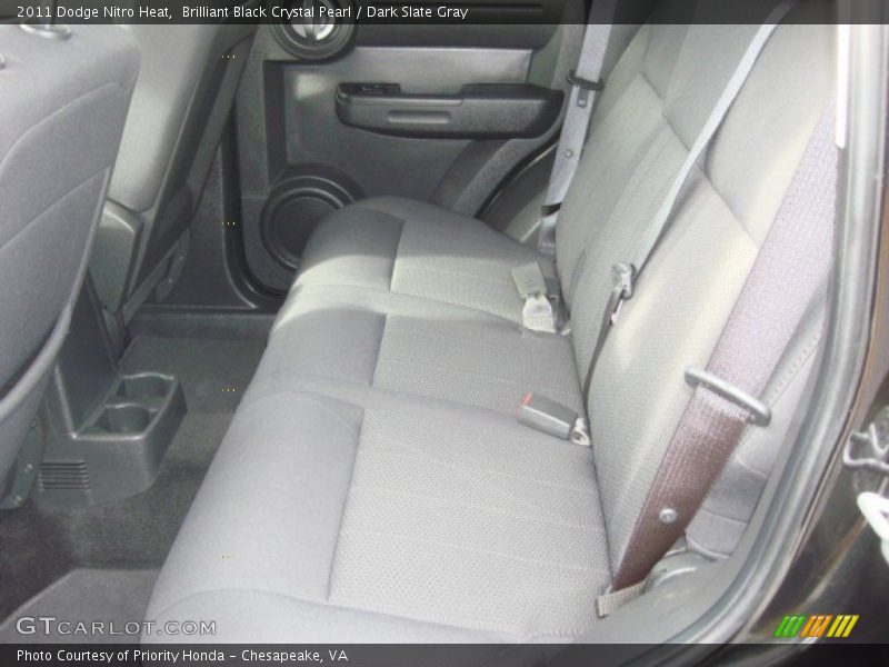 Brilliant Black Crystal Pearl / Dark Slate Gray 2011 Dodge Nitro Heat
