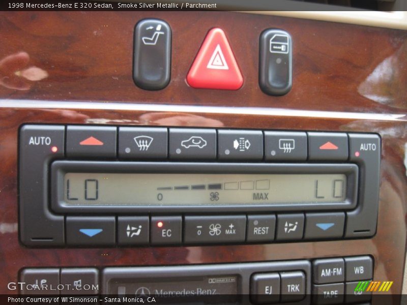 Smoke Silver Metallic / Parchment 1998 Mercedes-Benz E 320 Sedan