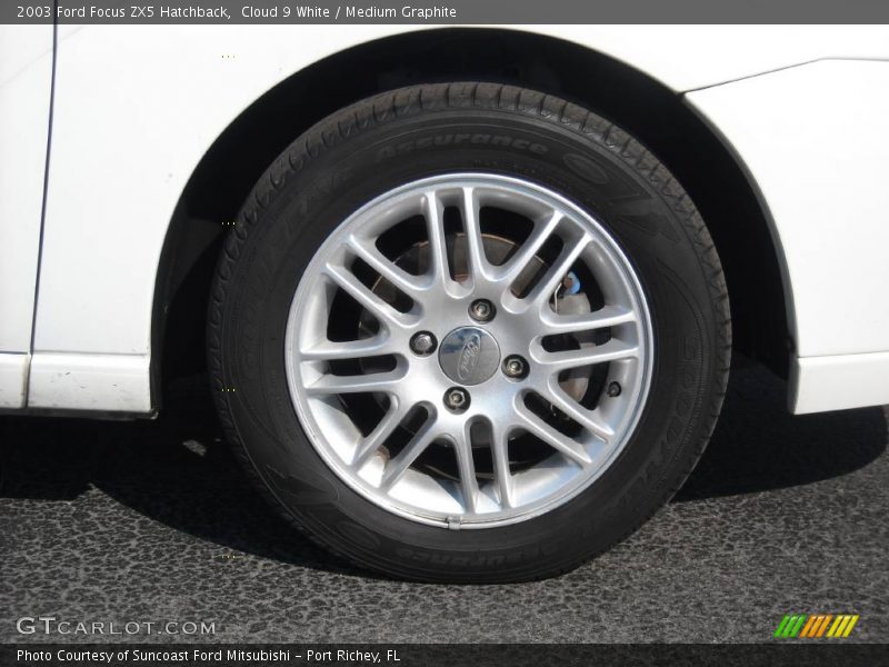 Cloud 9 White / Medium Graphite 2003 Ford Focus ZX5 Hatchback