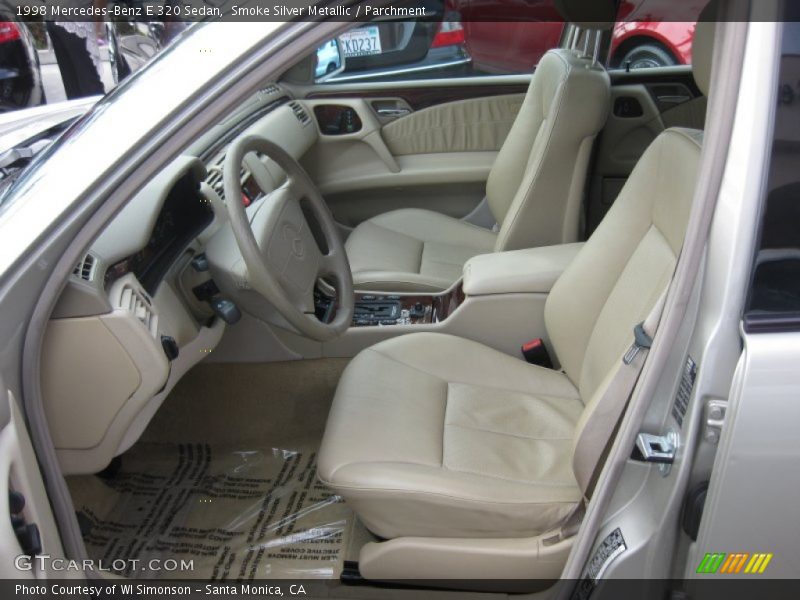 Smoke Silver Metallic / Parchment 1998 Mercedes-Benz E 320 Sedan