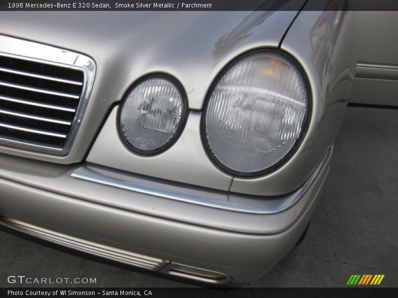 Smoke Silver Metallic / Parchment 1998 Mercedes-Benz E 320 Sedan