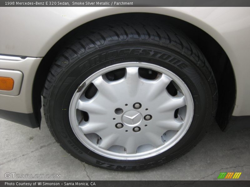 Smoke Silver Metallic / Parchment 1998 Mercedes-Benz E 320 Sedan