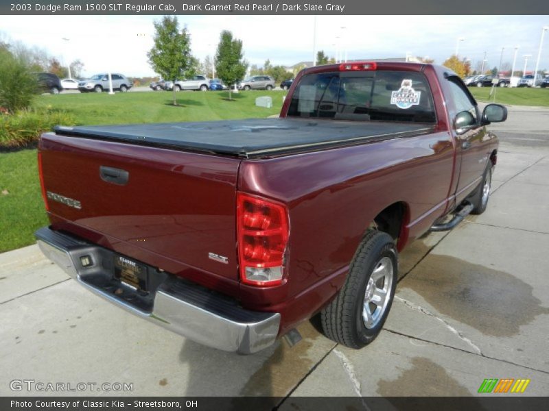 Dark Garnet Red Pearl / Dark Slate Gray 2003 Dodge Ram 1500 SLT Regular Cab