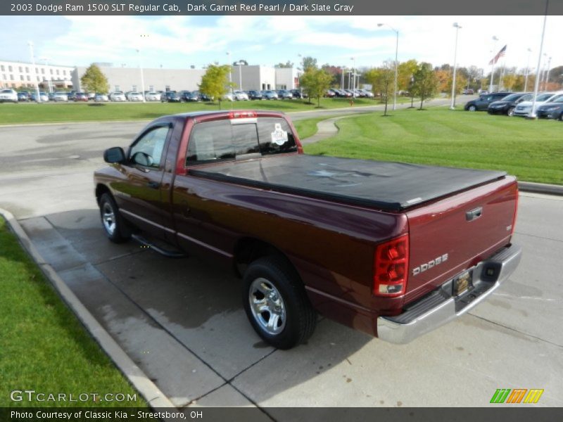 Dark Garnet Red Pearl / Dark Slate Gray 2003 Dodge Ram 1500 SLT Regular Cab