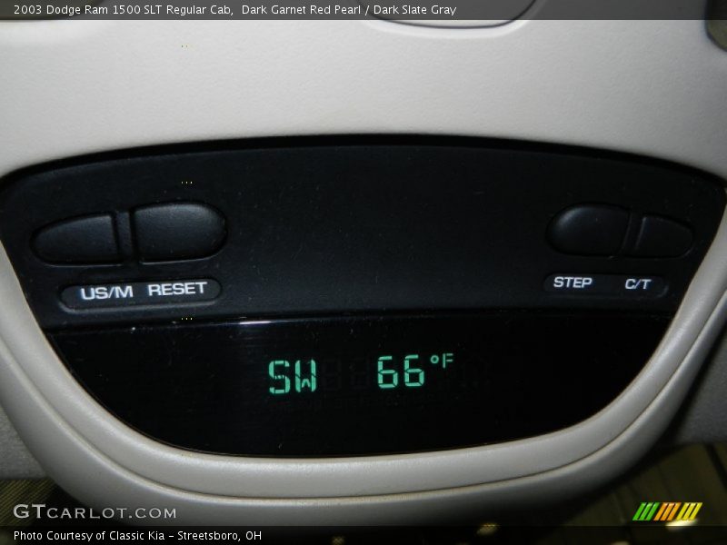 Dark Garnet Red Pearl / Dark Slate Gray 2003 Dodge Ram 1500 SLT Regular Cab