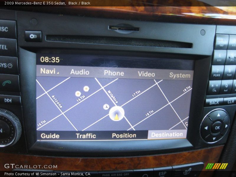 Black / Black 2009 Mercedes-Benz E 350 Sedan