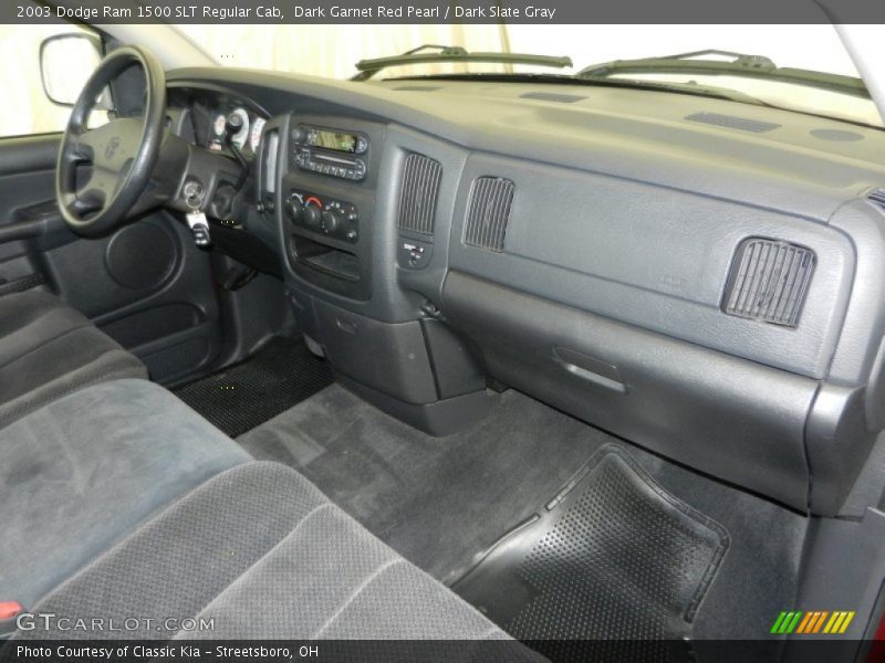 Dark Garnet Red Pearl / Dark Slate Gray 2003 Dodge Ram 1500 SLT Regular Cab
