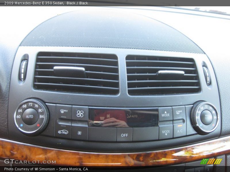 Black / Black 2009 Mercedes-Benz E 350 Sedan