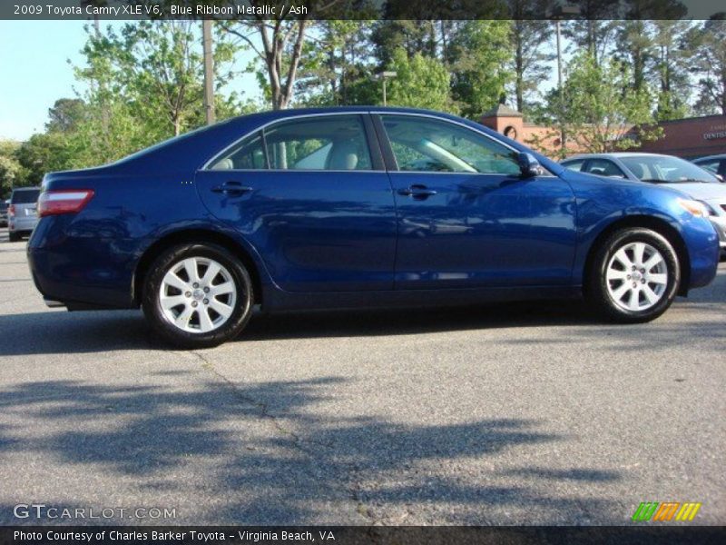 Blue Ribbon Metallic / Ash 2009 Toyota Camry XLE V6