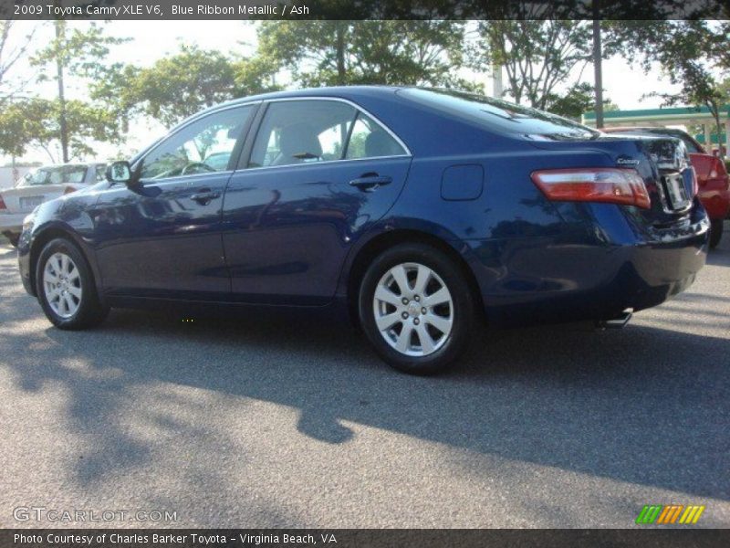 Blue Ribbon Metallic / Ash 2009 Toyota Camry XLE V6
