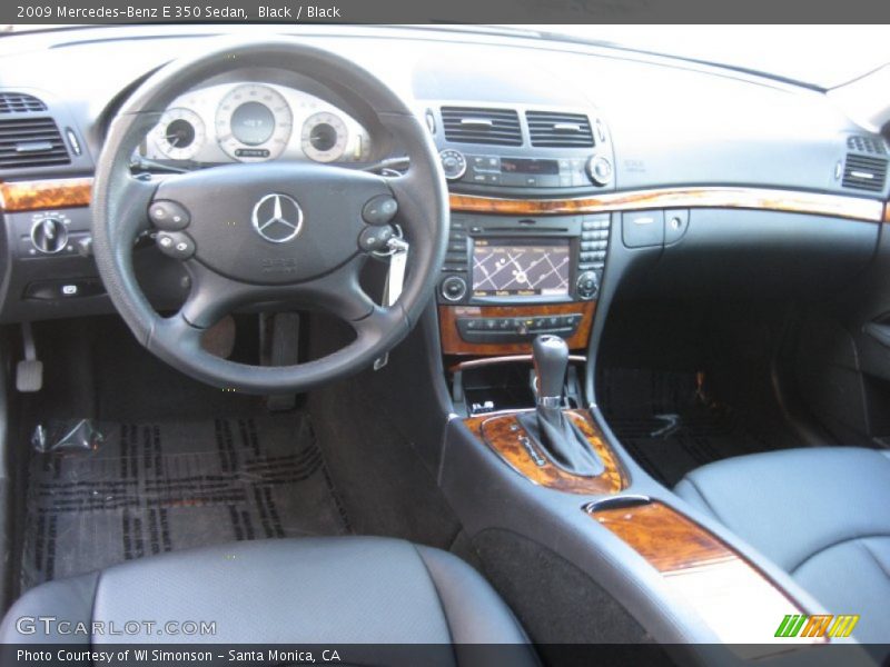 Black / Black 2009 Mercedes-Benz E 350 Sedan