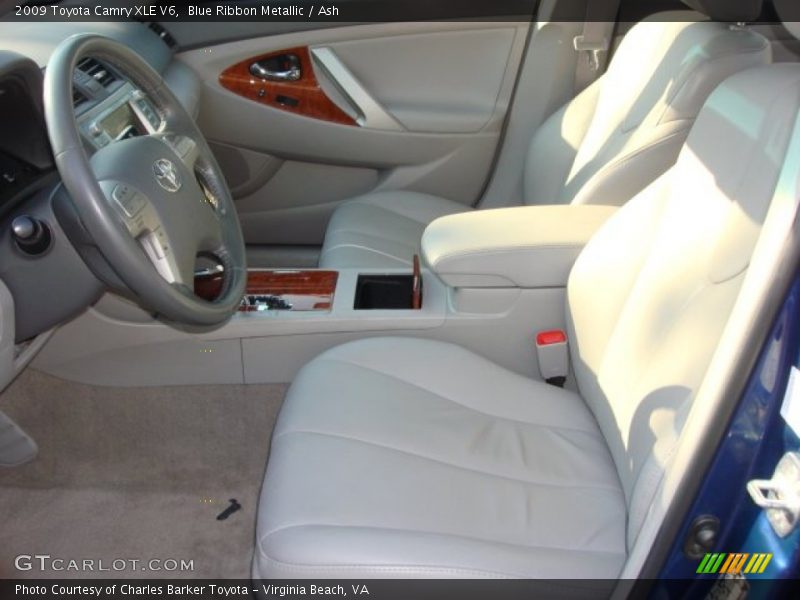 Blue Ribbon Metallic / Ash 2009 Toyota Camry XLE V6