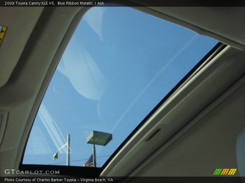Blue Ribbon Metallic / Ash 2009 Toyota Camry XLE V6