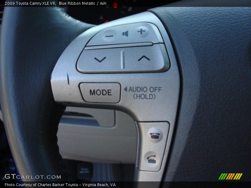 Blue Ribbon Metallic / Ash 2009 Toyota Camry XLE V6