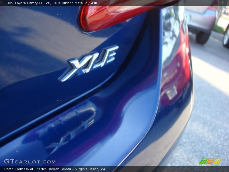 Blue Ribbon Metallic / Ash 2009 Toyota Camry XLE V6
