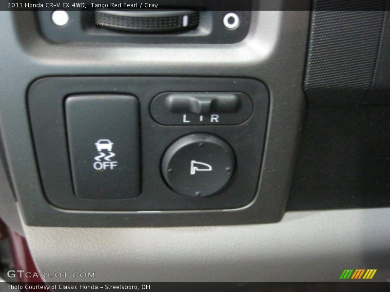 Tango Red Pearl / Gray 2011 Honda CR-V EX 4WD