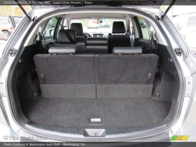 Liquid Silver Metallic / Black 2009 Mazda CX-9 Touring AWD