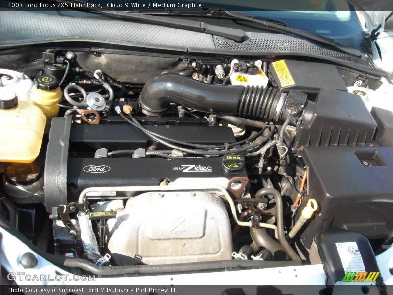 Cloud 9 White / Medium Graphite 2003 Ford Focus ZX5 Hatchback