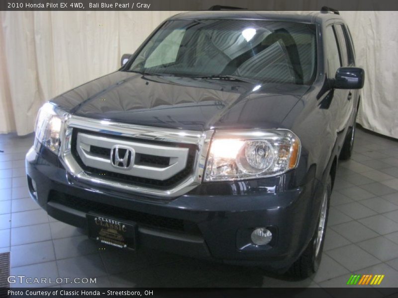 Bali Blue Pearl / Gray 2010 Honda Pilot EX 4WD