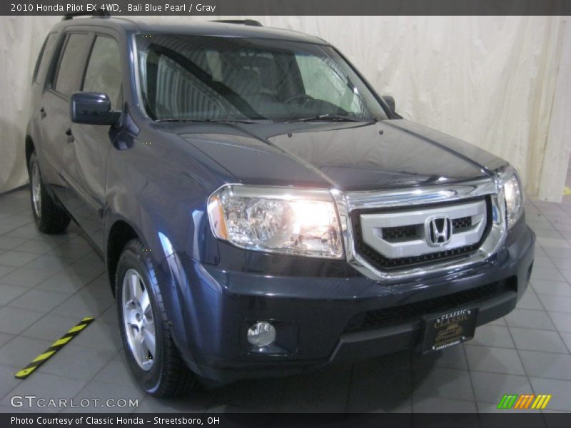 Bali Blue Pearl / Gray 2010 Honda Pilot EX 4WD