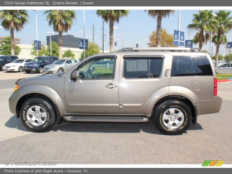 Granite Metallic / Desert 2006 Nissan Pathfinder SE