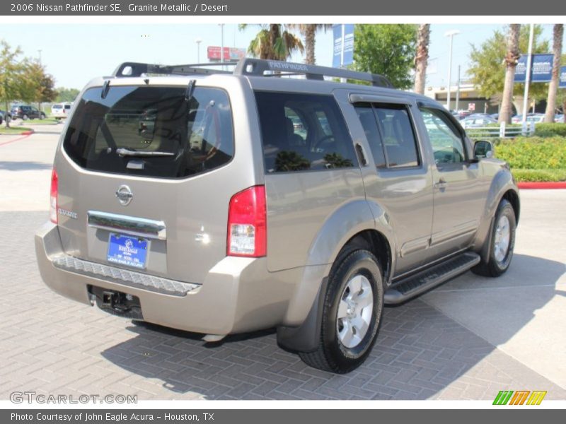 Granite Metallic / Desert 2006 Nissan Pathfinder SE