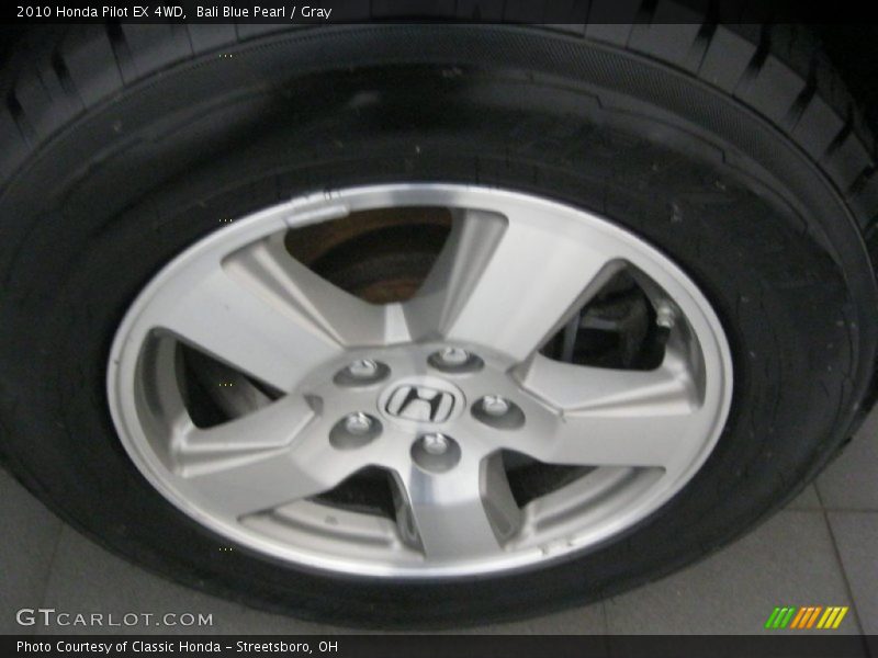 Bali Blue Pearl / Gray 2010 Honda Pilot EX 4WD