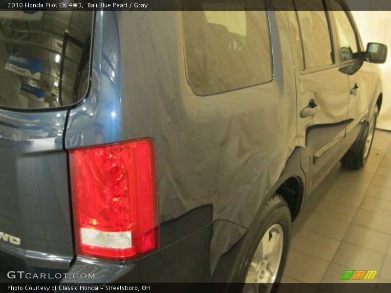 Bali Blue Pearl / Gray 2010 Honda Pilot EX 4WD