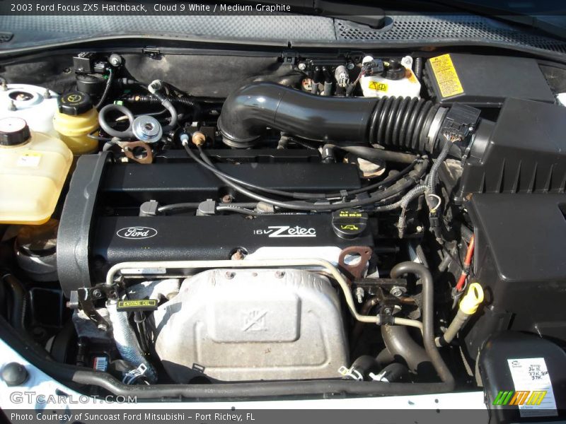 Cloud 9 White / Medium Graphite 2003 Ford Focus ZX5 Hatchback