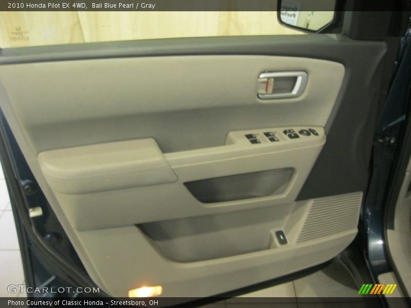 Bali Blue Pearl / Gray 2010 Honda Pilot EX 4WD