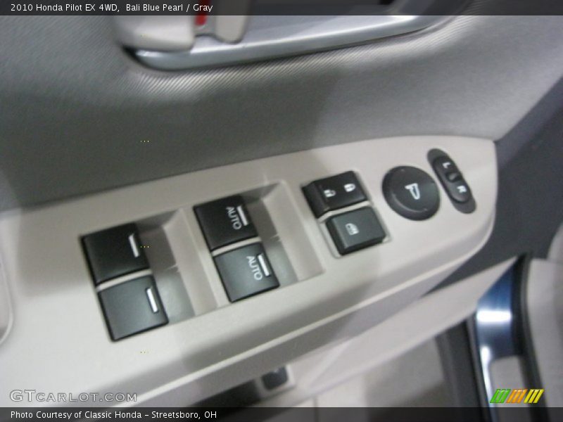 Bali Blue Pearl / Gray 2010 Honda Pilot EX 4WD
