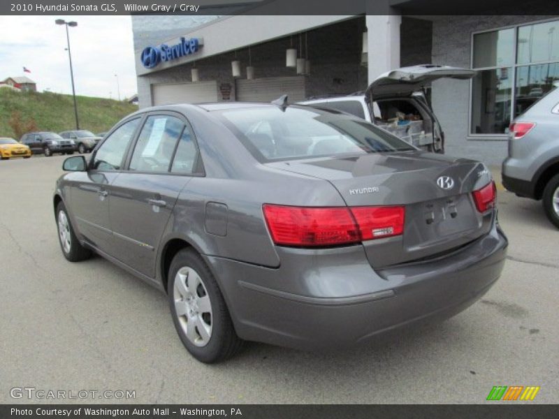 Willow Gray / Gray 2010 Hyundai Sonata GLS