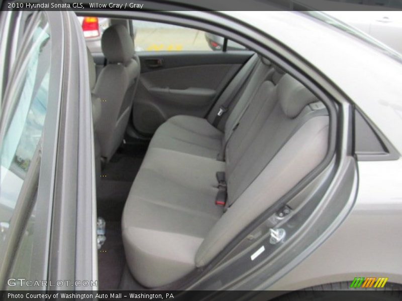 Willow Gray / Gray 2010 Hyundai Sonata GLS