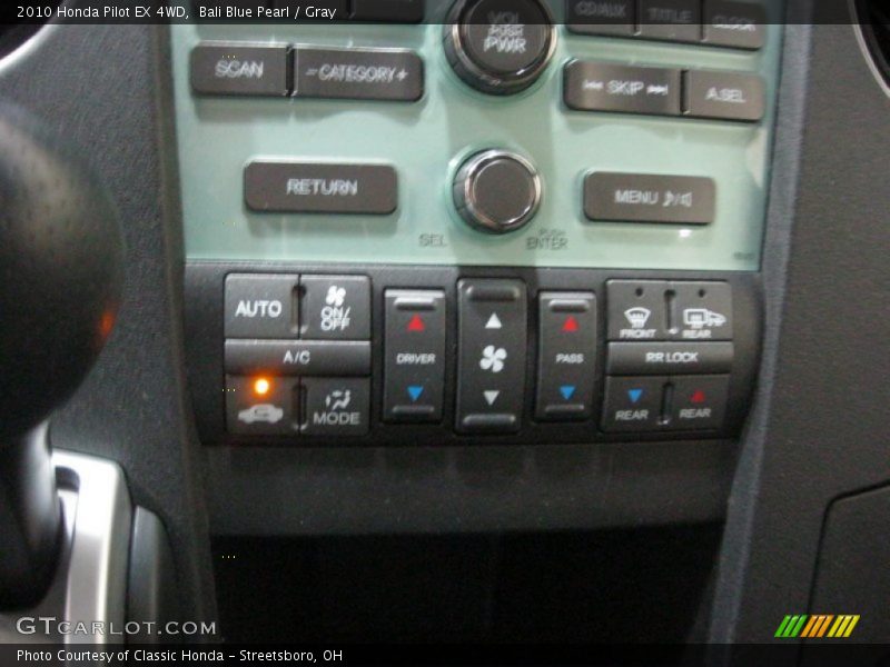 Bali Blue Pearl / Gray 2010 Honda Pilot EX 4WD