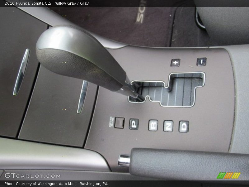 Willow Gray / Gray 2010 Hyundai Sonata GLS