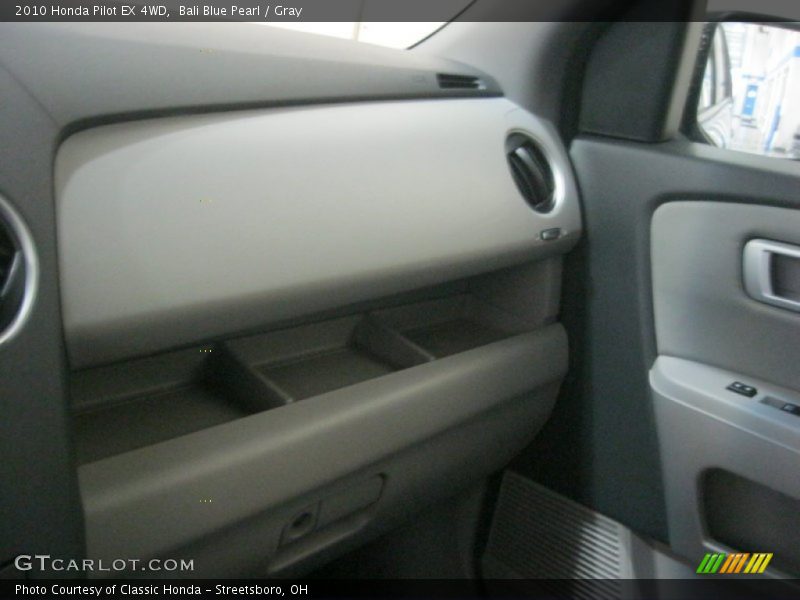 Bali Blue Pearl / Gray 2010 Honda Pilot EX 4WD