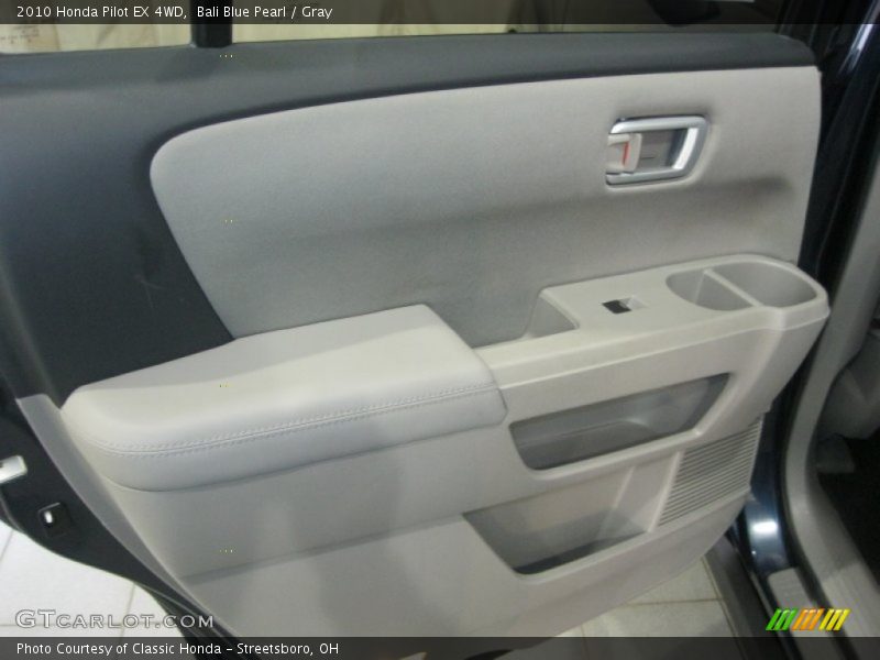 Bali Blue Pearl / Gray 2010 Honda Pilot EX 4WD