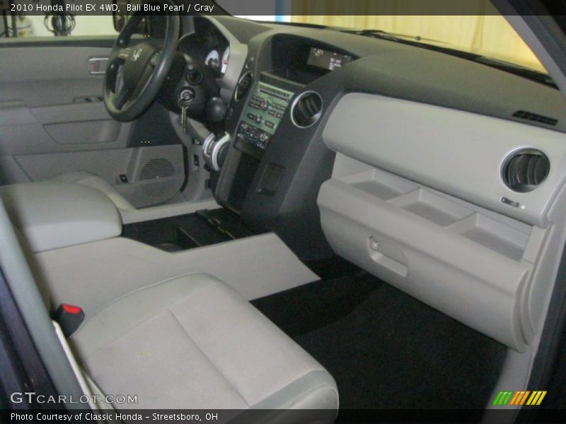 Bali Blue Pearl / Gray 2010 Honda Pilot EX 4WD
