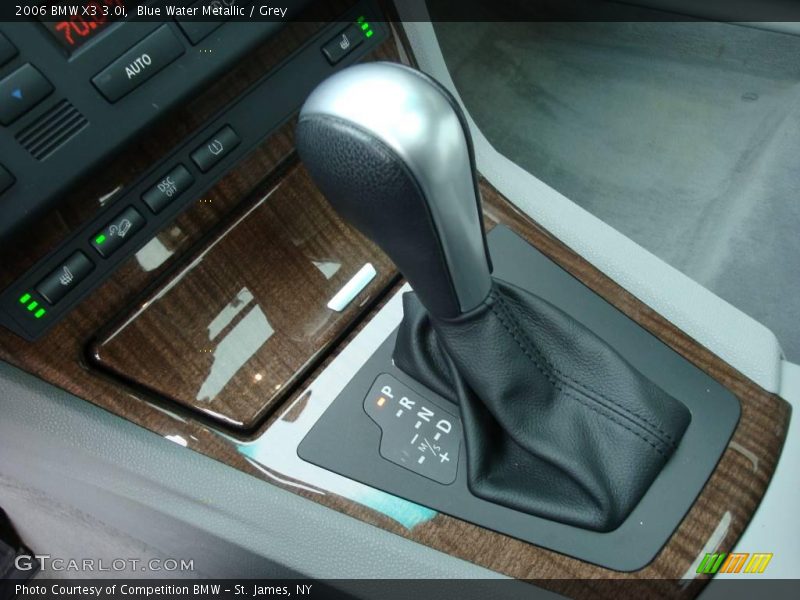 Blue Water Metallic / Grey 2006 BMW X3 3.0i