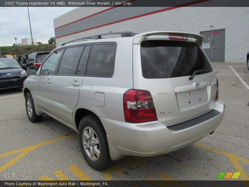 Millenium Silver Metallic / Ash Gray 2007 Toyota Highlander V6 4WD