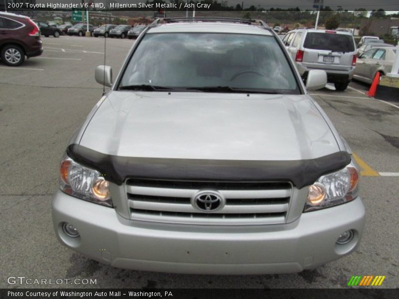 Millenium Silver Metallic / Ash Gray 2007 Toyota Highlander V6 4WD